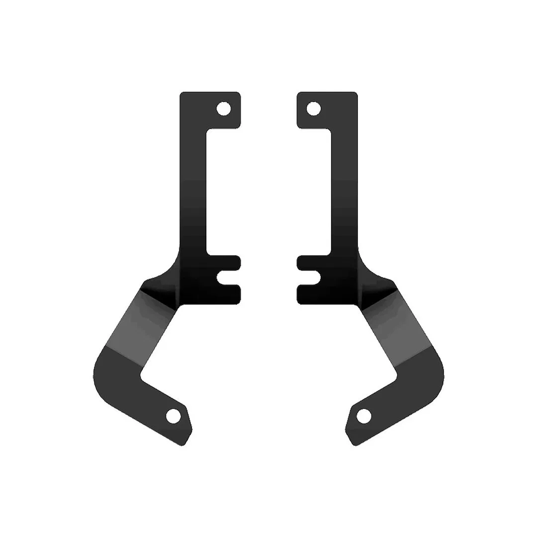 2231 – PUTCO Driving/ Fog Light Mounting Bracket, Bolt Mount Texture Powder Coated Mounts Two Light Black Stainless S...